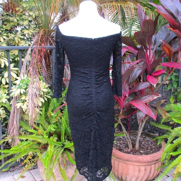 🍍3/$15🍍 INC International Concepts Lace 3/4 Sleeve Dress - Picture 5 of 7